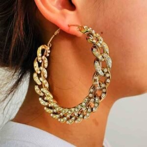 Big Round Earrings For Ladies