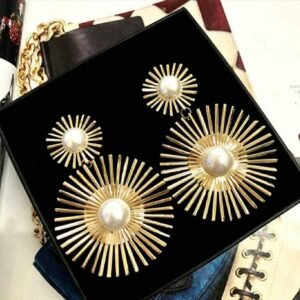 Big dangling earrings for ladies