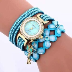 Cute Bracelet Quartz Watch For Women-Red