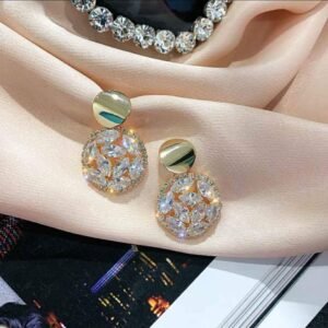 Cute rhinestone earrings