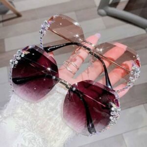 Fashion Brand Vintage Look Sunglasses For Ladies