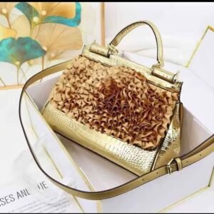 High Quality Ribbon Rose Elegant And Unique Handbag