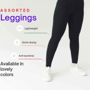 4PCS Of Assorted Small Size Leggings For Ladies